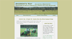 Desktop Screenshot of andrews-hay.com