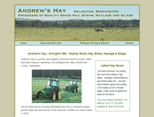 Tablet Screenshot of andrews-hay.com